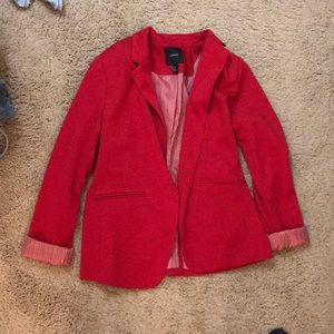 Red women’s blazer